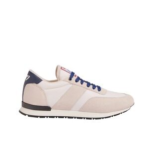 Women's Beige and Navy Sneakers